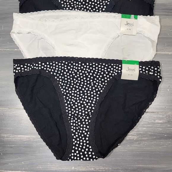 Jenni Intimates Bikini Panties Underwear Size Large 5 Pair - Picture 2 of 7
